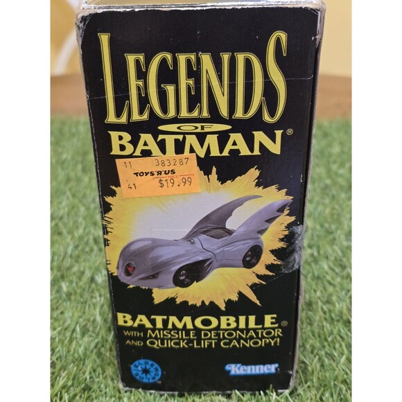 1994 Legends Batmobile Legends of Batman w/Missile Detonator Kenner Open Box TRU - Picture 9 of 16